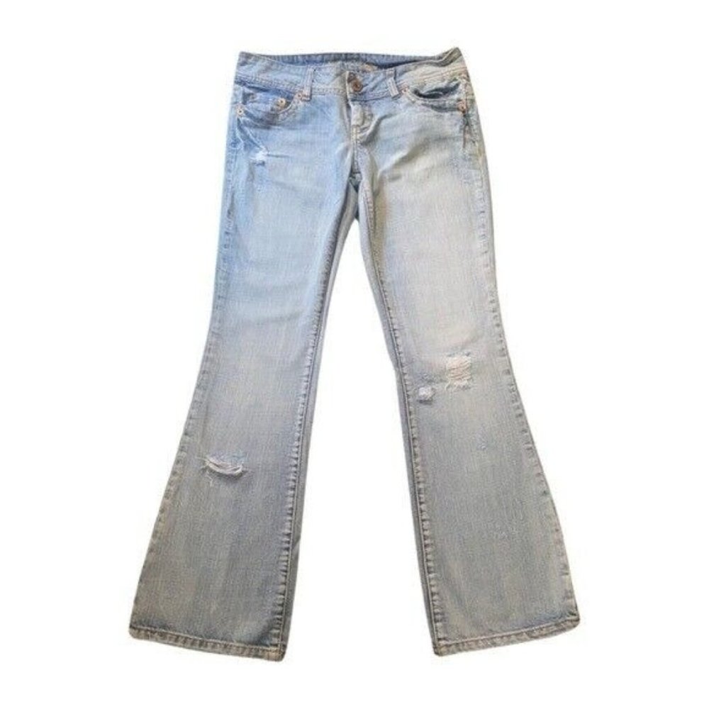 American Eagle Ae Artist Bootcut Women Denim Jeans Size 4